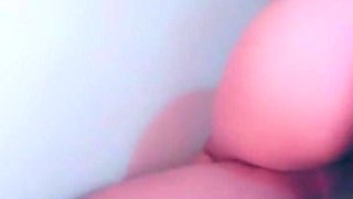 A Horny Twenty-year-old Lioness with Her Lover Rides His Cock, He Bounces Her Hard, She Shivers and Comes on Top of Him While Sh