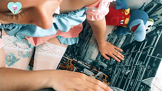 I Fucked a Cute Maid in Skirt and Stockings