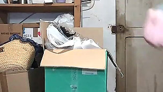 My Husband Is Not at Home! Blowjob to the Counter Technician