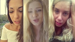 VIP SEX VAULT - Sad Babe Alexa Tomas Has Her Tight Pussy Consoled In Hardcore FFM Threesome