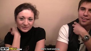 Public toilet fuck with squirting