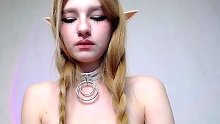 Close up Of Teen Masturbating