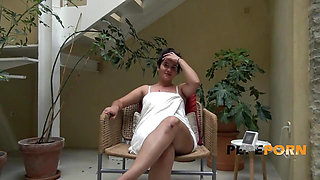 The only thing this super busty teen needs is a great pounding.