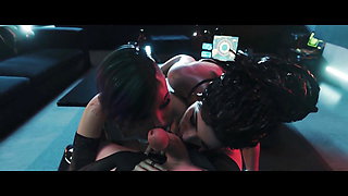 Cyberpunk 2077 Cyberfuck by Nikovako (animation with Sound) 3D Hentai Porn