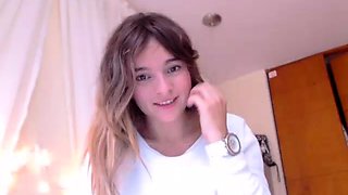 Amateur blonde teen solo dildo