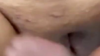Hot Black Man Rubbing His Big Black Cock on My Clit Teasing My Pussy