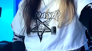 Solo webcam tranny masturbation
