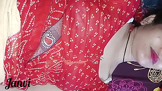 Janvibhabhii $ Indian hot girl and her boyfriend make sex relation behind her husband, Full HD uncut hindi sex relation