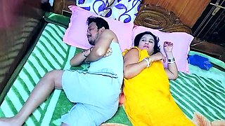 Horny Indian Bhabhi Fucks Happy Husband After Fight - Desi Wife Big Nipples Titty Fucking