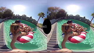 Hollywood Girls Fantasy Harem Special; Jav Threesome White Girls Pool