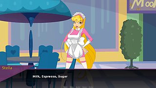 Fairy Fixer JuiceShooters - Winx Part 2 Sexy Cafe Maid By LoveSkySan69