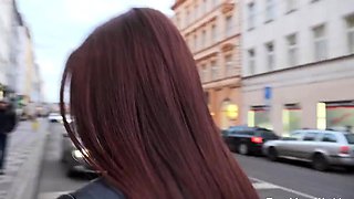 Russian doll gives bj and enjoys hammering