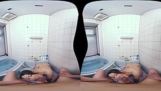 Hot nude asian girl VR porn