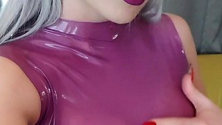 Blonde emo amateur solo masturbation