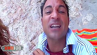 Vayana Gets Fucked And Ass Fucked On The Beach