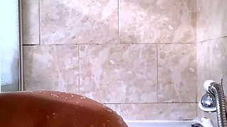 Busty brunette bitch with big boobs