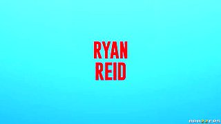 Nurse Ryan Reid sucks big cock and takes cumshot - Brazzers HD