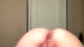 Blonde tight pussy babe solo toy fun in glamour masturbation