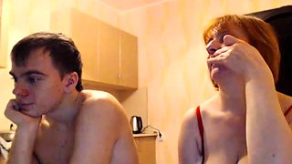 old mature woman fucked by young dude