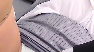 Japanese Teacher Squirts and Sucks Her Fat Student Big Dick in the Classroom