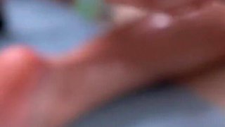 Athletic Girl Came to Get Special Services Oily Massage
