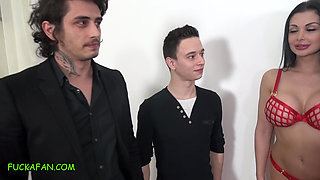 Fuck a Fan - Alex From France Needs Help Banging Aletta Ocean