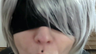 Goth Girl Cum in Mouth Compilation