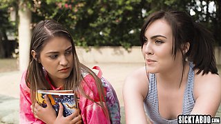 Big bum Latin student fucks steamy teenage