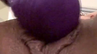 Willing to enjoy it, she rubs her pussy with a tacker and fucks with a sexy toys