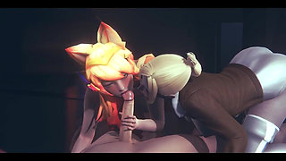 League of Legends Hentai - Lol - Ahri Hard Sex - Japanese Asian Manga Anime Film Game Porn