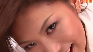 Uncensored Oiled POV Blowjob at Massage Parlour by Japanese Teen with Cum in Mouth