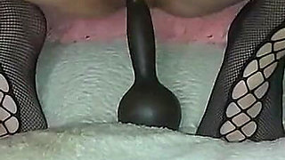 I Push a Huge Dumbbell Into Myself!