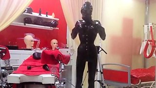 Kylie's Latex Webcam Show: BDSM Fun in the Studio