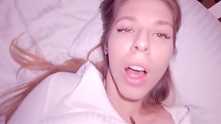Milf takes ATM after ass fuck - POV