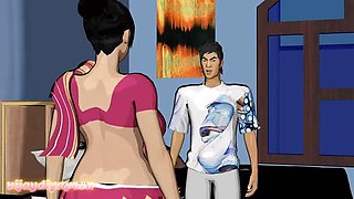 Indian Maid Sabjiwali Fucked Hard Inside Home By Big Cock Desi Guy
