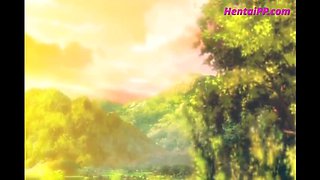 Anime Teen Brunette's First Date: Extreme Hardcore Action [HENTAI Porn]