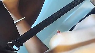 Total Submission for 2 Huge Black Cock Swing Fuck and Squirting