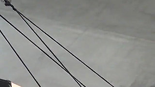 Female Employee Hits Incompetent Employee's Ass with Riding Crop and Treats Him as Human Carriage or a Ponyboy