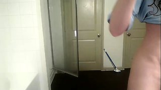 Close up teen pussy gaping action