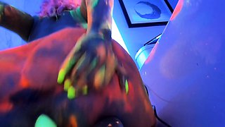 Blonde tight pussy babe solo toy fun in glamour masturbation