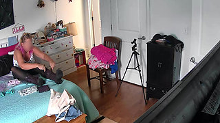 Slut Wife Caught Dressing Sexy for Her Lover