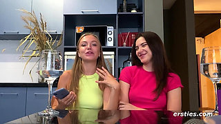 Ersties - Hot Lesbian Strap On Sex With Hayli & Aislin