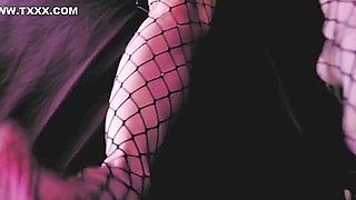 Fetish Leather Dominatrix Eva Latex Foot Job Play With A Horny Dick Mistress Greed Heels Maleficent
