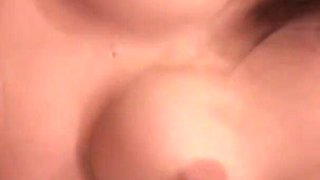 Beautiful Rin Matsuura stimulates her hairy pussy with a sexy toys, then savoring the cock