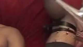 Deepthroating His BBC Ends with the Brunette Having Her Ebony Tushy Dicked Down with Passion