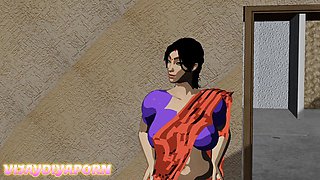 Bhabhi Muth Marte Caught (real Sex Story in Hindi) Hindi Animation Video