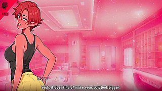 Naughty Student 18+ Azazel Blows Her Professor At The Mall! With Car Toon