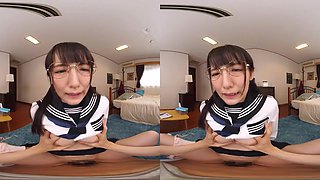 Ai Kawana in Drowing in Schoolgirl Saliva - KMPVR