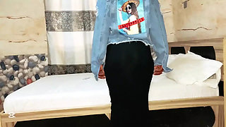 Wife's Step Sister Tells Me Not to Use Condom, She Want to Feel Me Cum in Her After a Naughty Blowjob and Riding Cowgirl