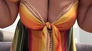 Only dress I own that doesn’t require a bra for my 36G tits